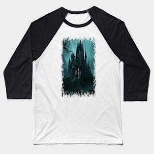 Castle In The Mountains Baseball T-Shirt